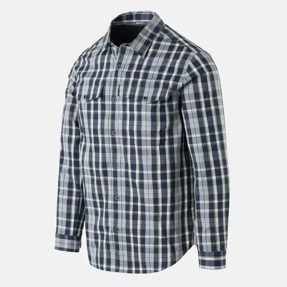 Рубашка COVERT CONCEALED CARRY Helikon-Tex  Calm Blue Plaid